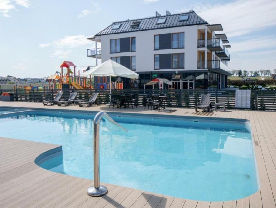 Apartament B 813 W Budynku B Blu Sarbinowo Exteriör bild